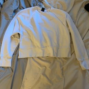 Nike sweatshirt! White!